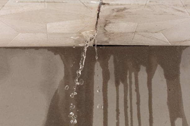 Professional Sewage Cleanup technician working in Pittstown, NJ